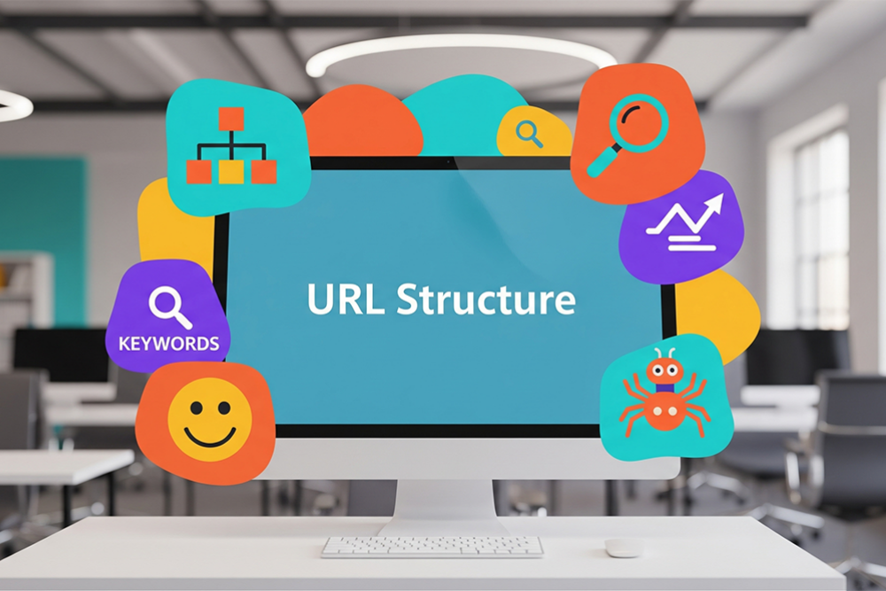 the URL structure for SEO